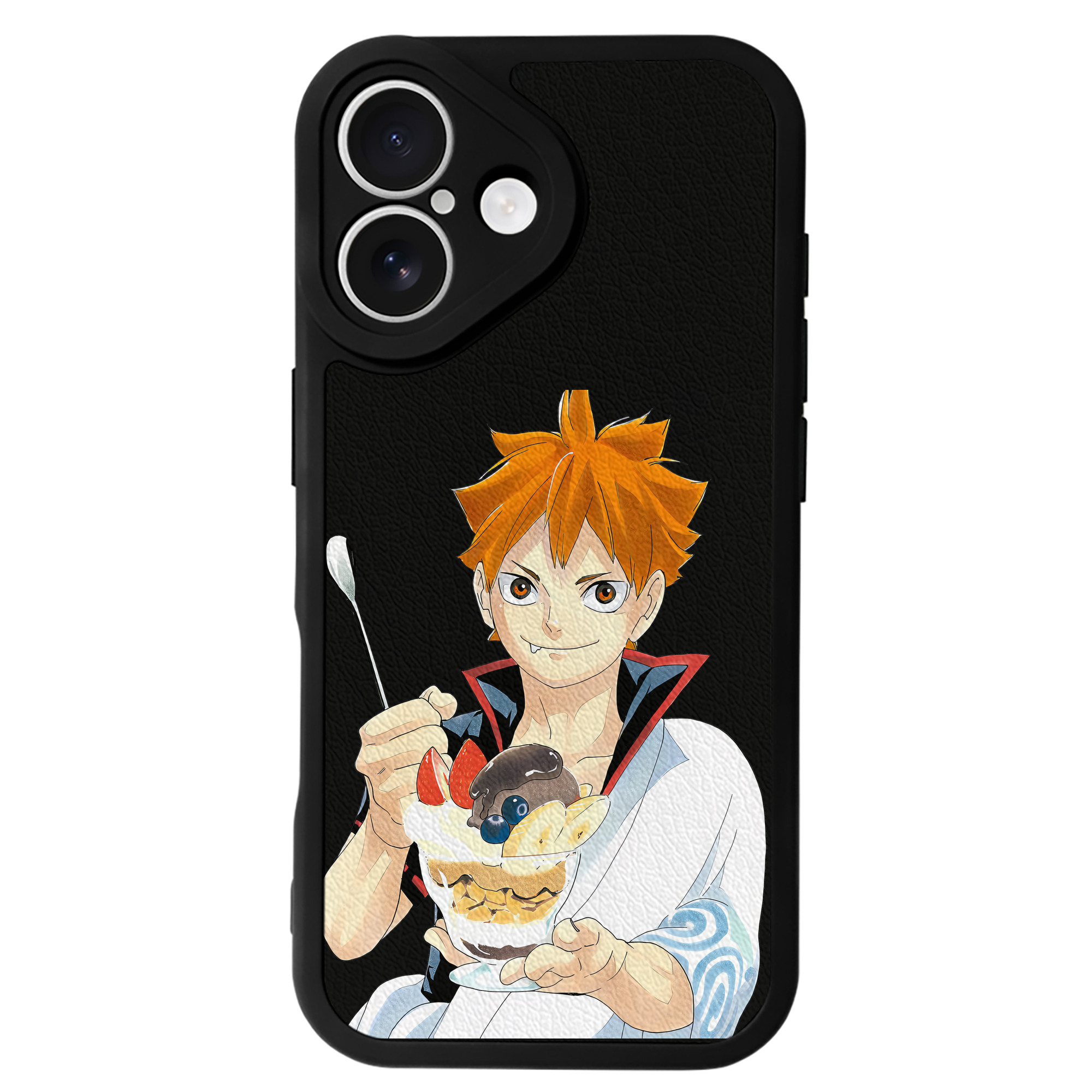 （画像用） ハイキュー!! Haikyu!! 【iPhone 16シリーズ対応】シリコンスマホケース（レザー調） 材質：シリコン